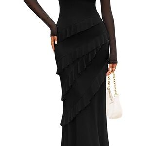 Unk Black Maxi Dress